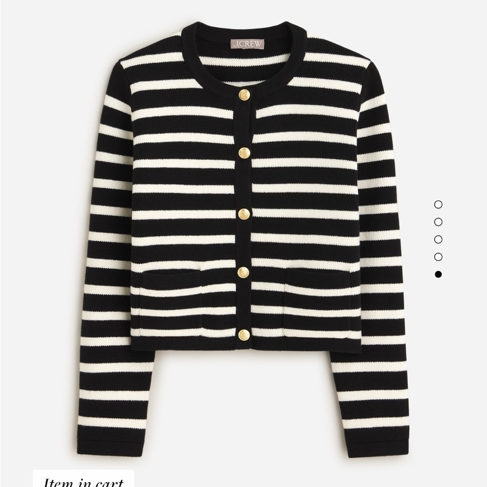 NWT J. Crew Emilie Sweater Lady Jacket